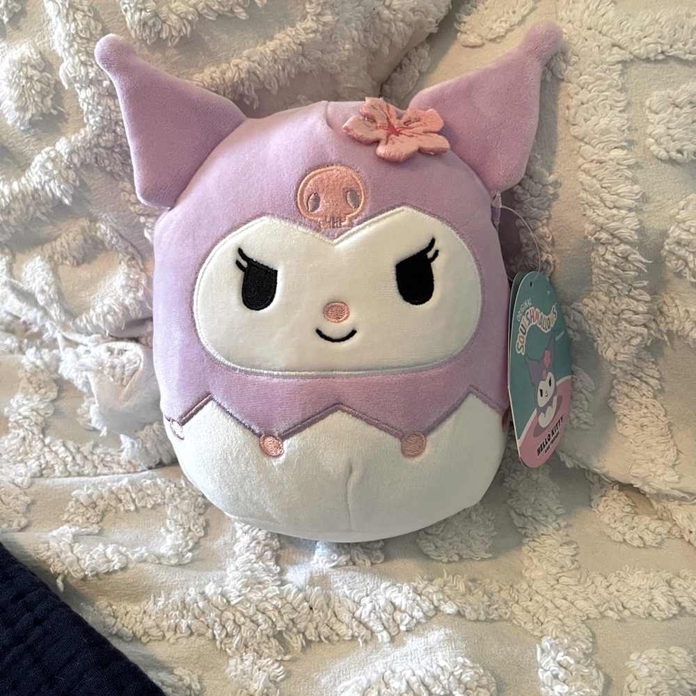 Kellytoy Sanrio Hello Kitty Kuromi squishmallow plush toy